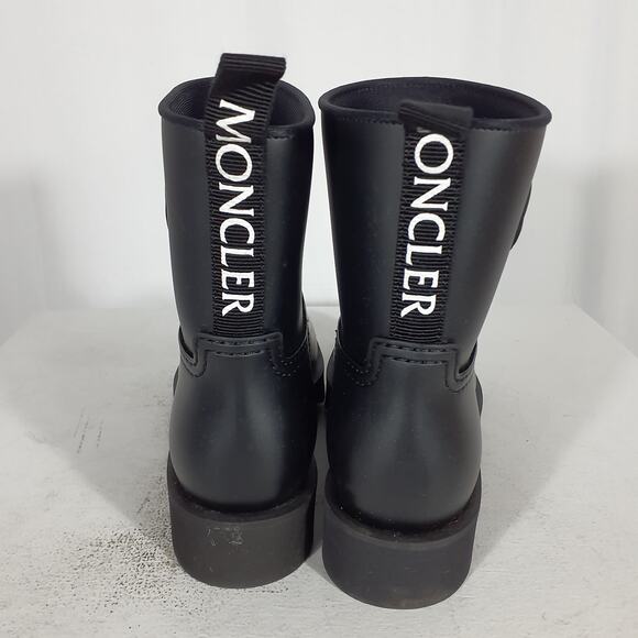 Moncler black Ankle rainboots - Picture 3 of 5